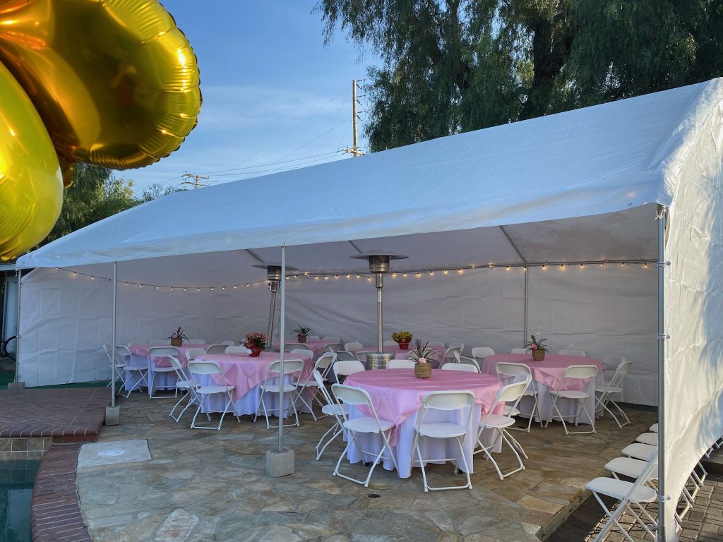 A Rectangular 8ft Party Table